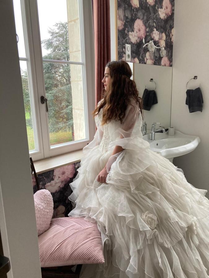 Chateau De La Bouchatte Chambre Les Roses Chazemais Kültér fotó