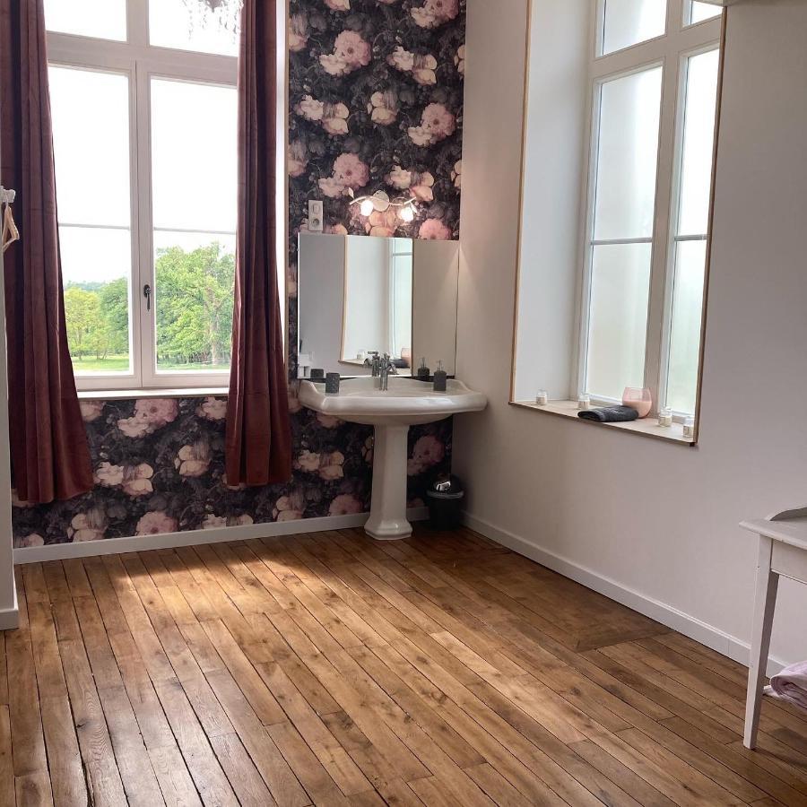 Chateau De La Bouchatte Chambre Les Roses Chazemais Kültér fotó