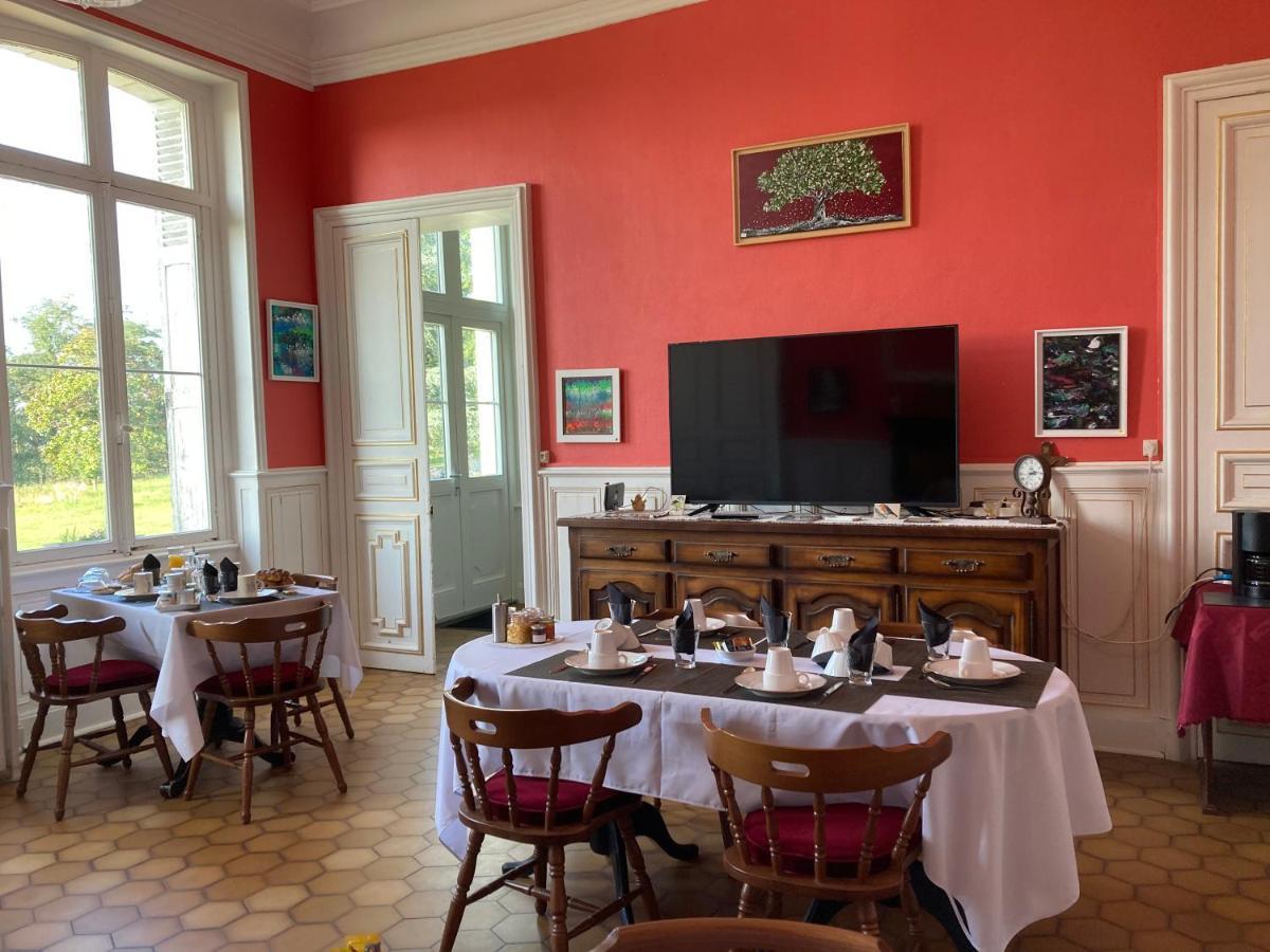 Chateau De La Bouchatte Chambre Les Roses Chazemais Kültér fotó