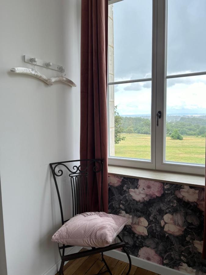 Chateau De La Bouchatte Chambre Les Roses Chazemais Kültér fotó